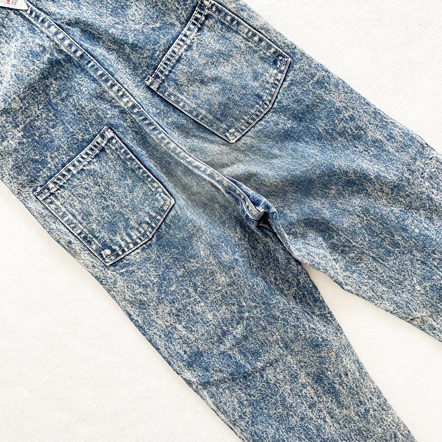OshKosh Acid Wash Overalls - Yellow Clover Vintage Kids Clothes