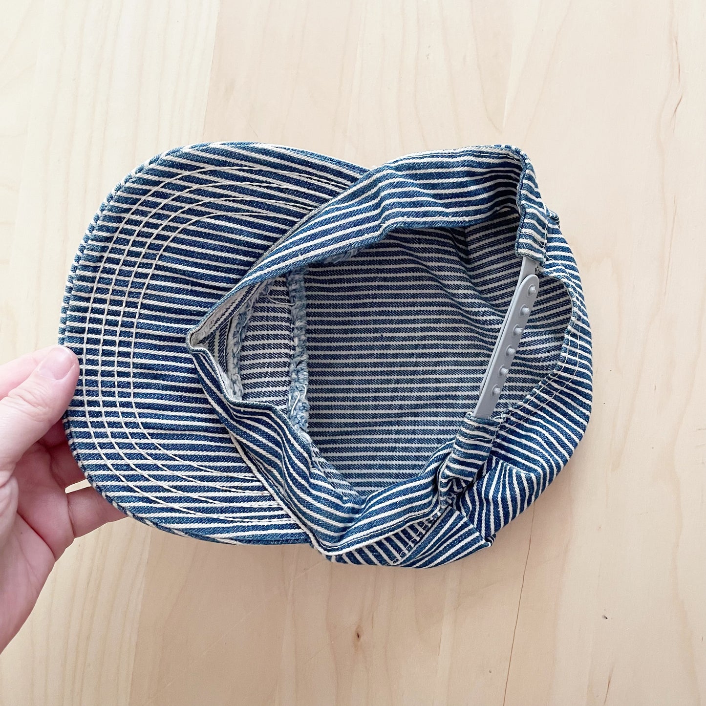 Vintage OshKosh Hickory Stripe Hat