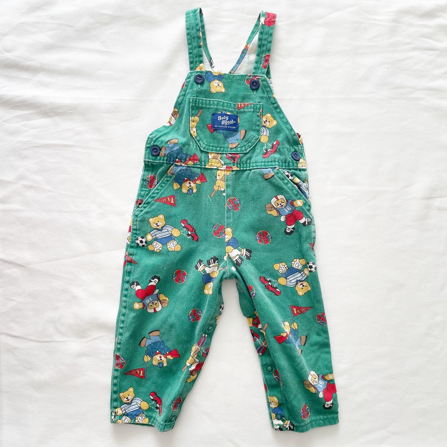 Baby B’gosh Sports Bears Overalls