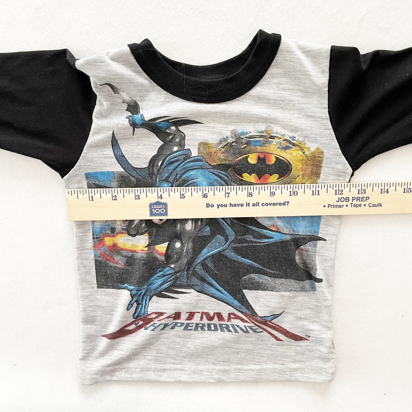 Vintage Batman Pajama Top - Yellow Clover Vintage Kids Clothes