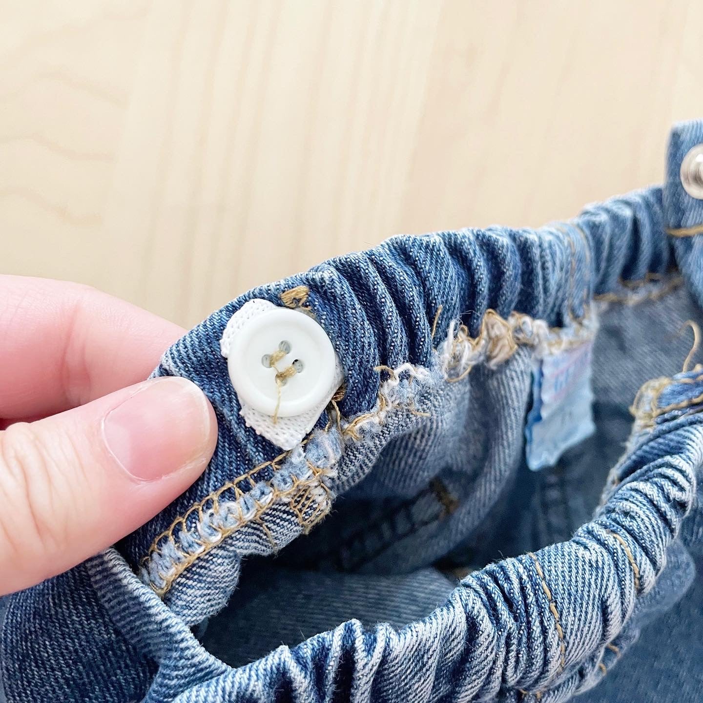 Guess Baby Adjustable Jeans - Yellow Clover Vintage Kids Clothes