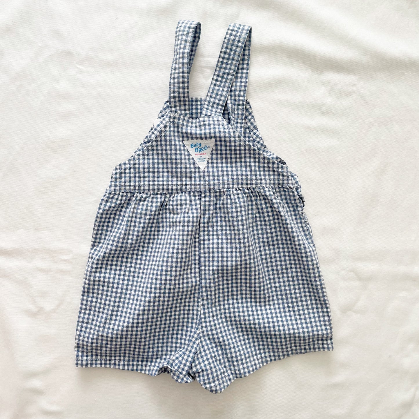 Baby B’gosh Blue Gingham Shortalls