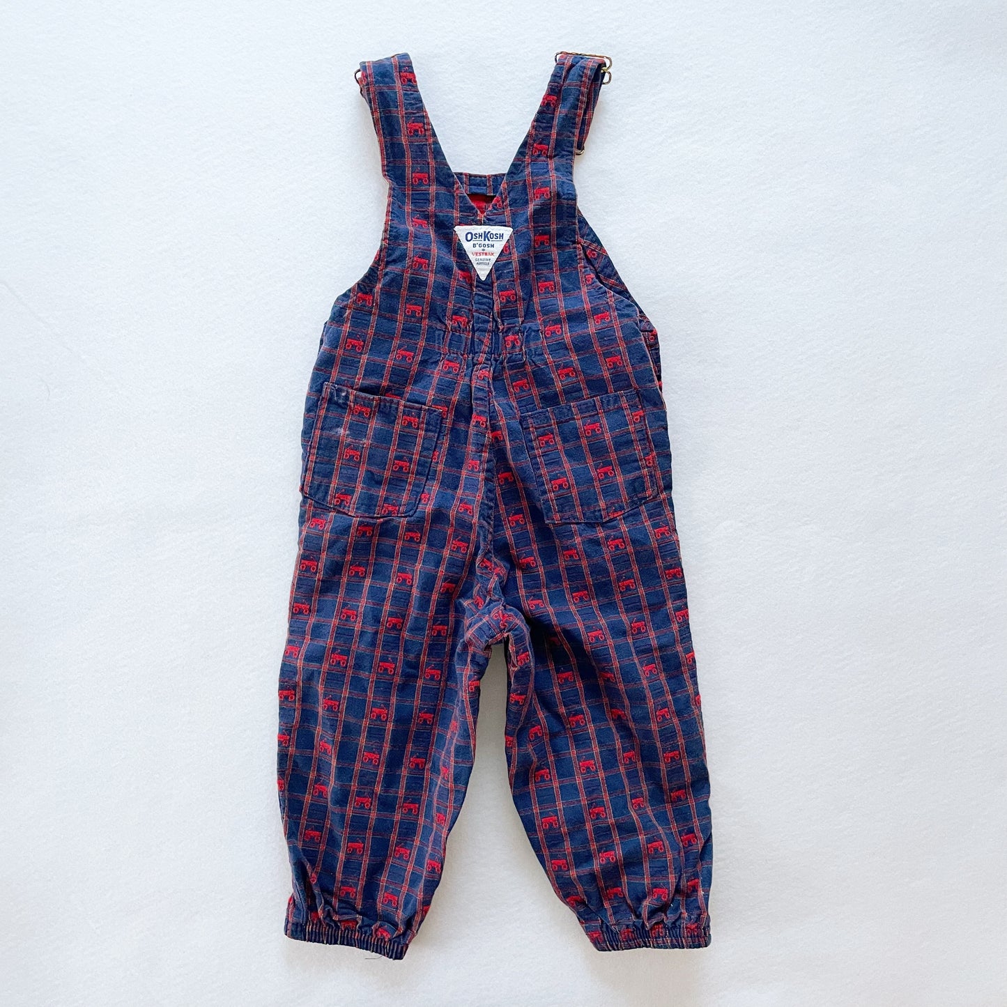 OshKosh Wagon Woven Bubble Overalls