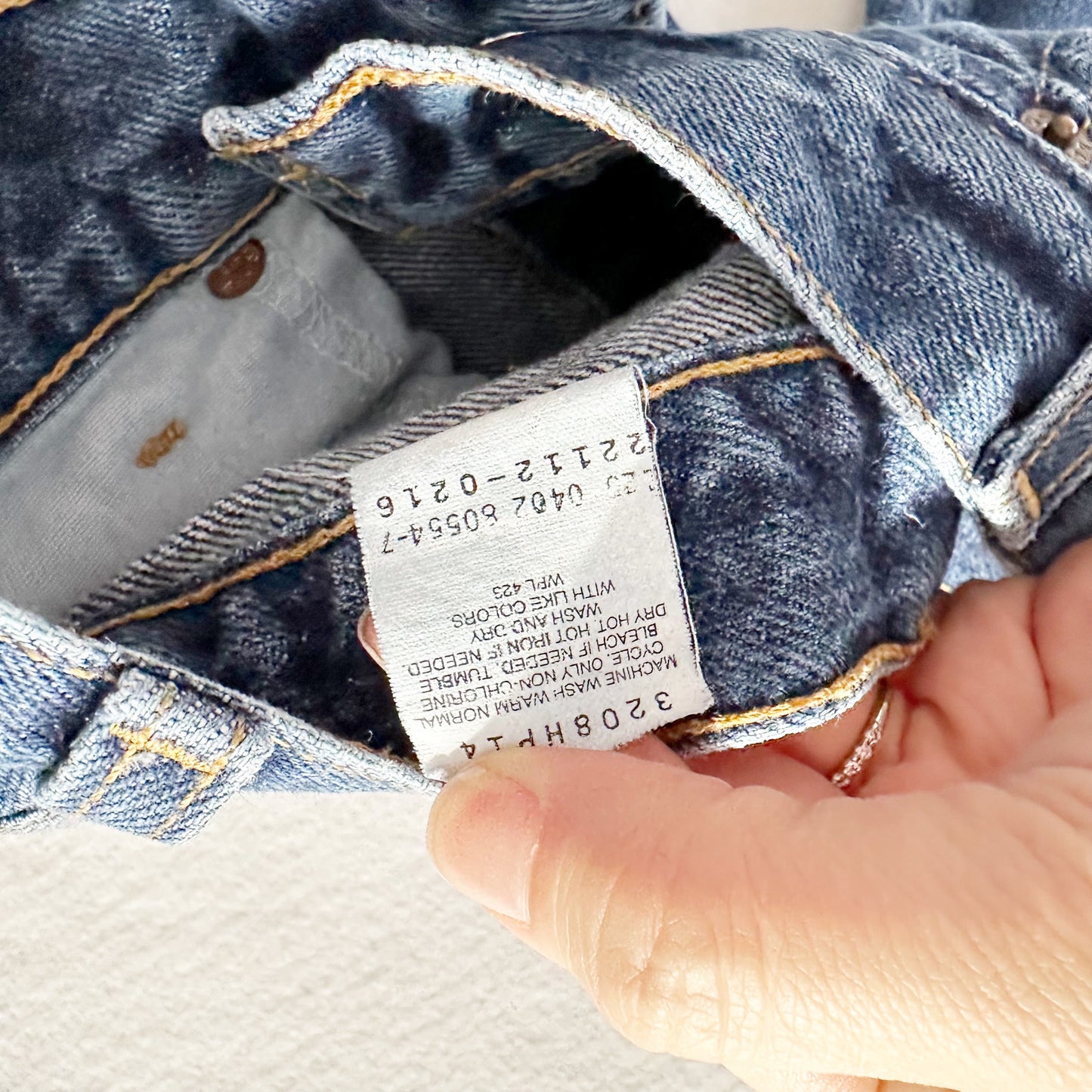 Levi’s 550 Relaxed Fit Jeans - Yellow Clover Vintage Kids Clothes