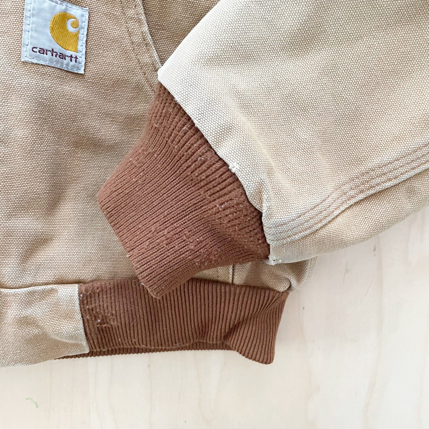 Carhartt Tan Work Coat - Yellow Clover Vintage Kids Clothes