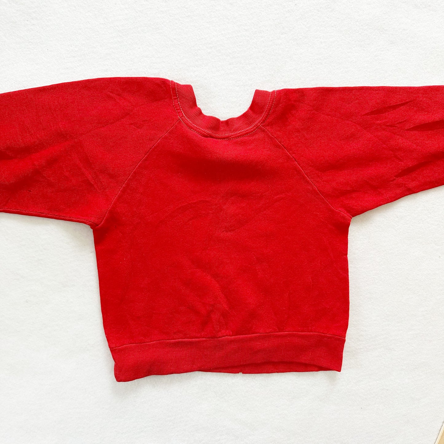 Vintage I Believe In Santa Crewneck: 5T - Yellow Clover Vintage Kids Clothes
