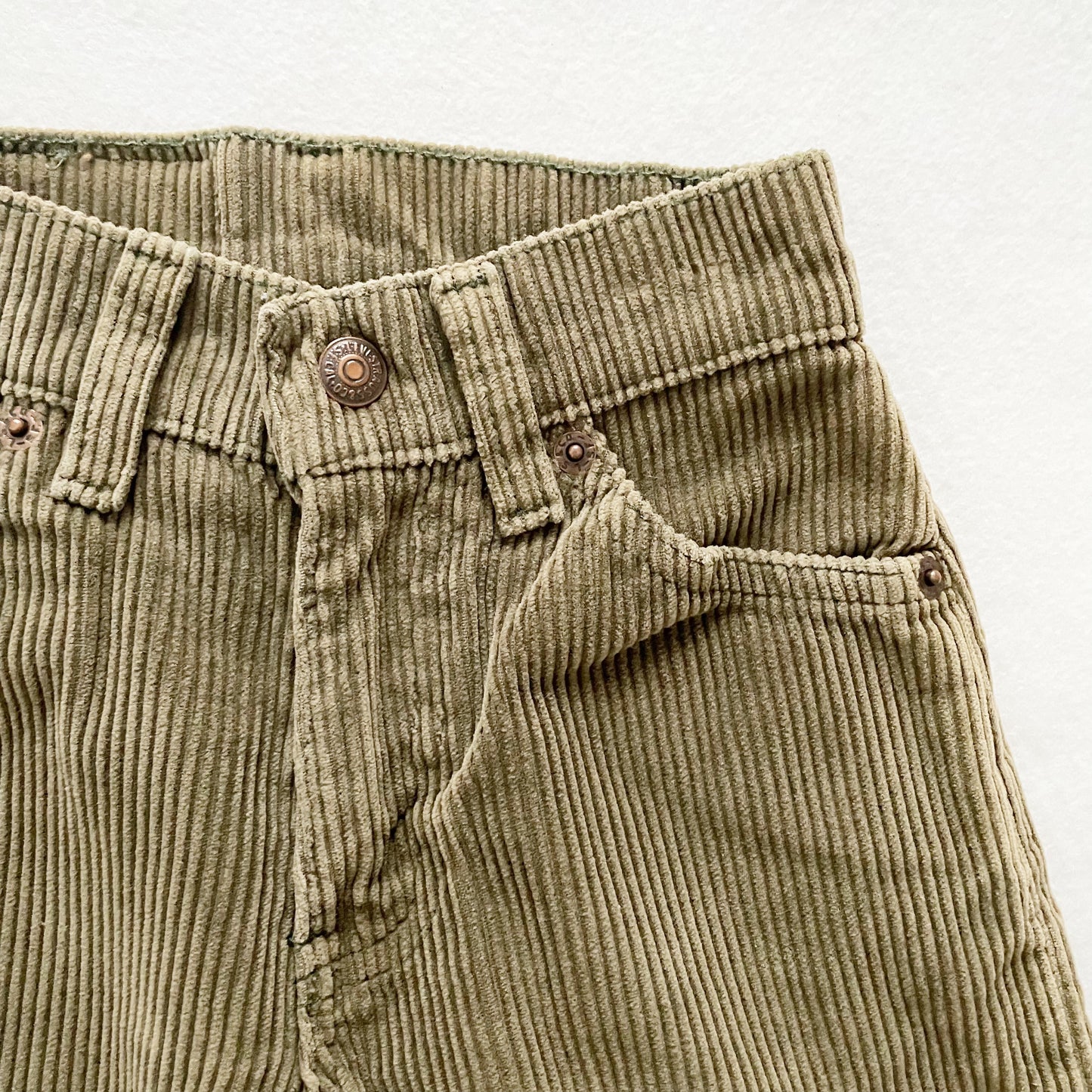 Levi’s Moss Green Chunky Cords