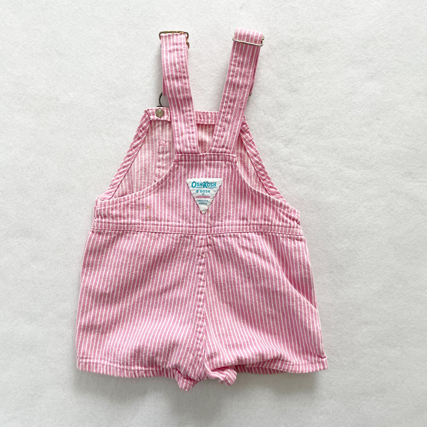 OshKosh Hickory Stripe Shortalls