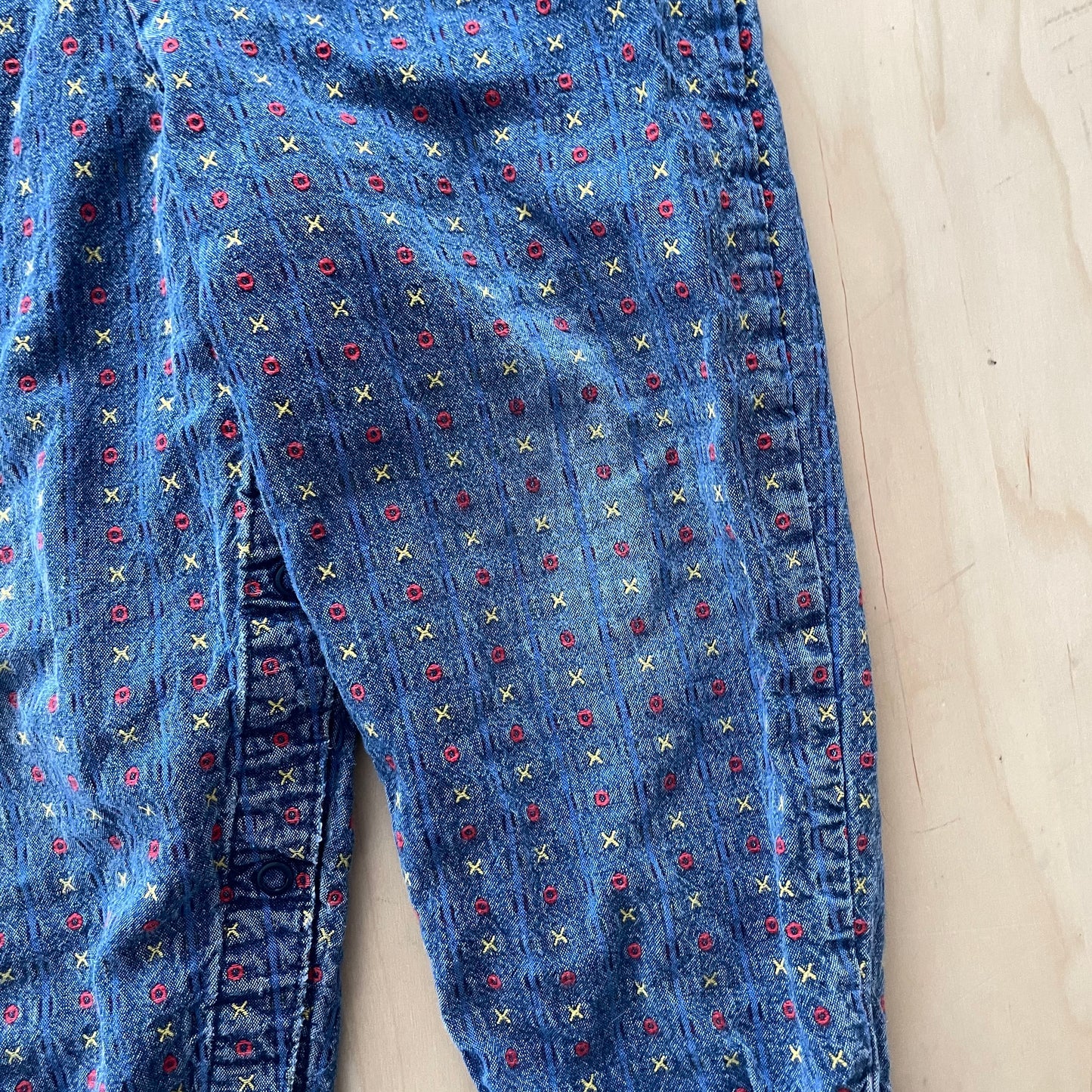 OshKosh XO Jumpsuit - Yellow Clover Vintage Kids Clothes