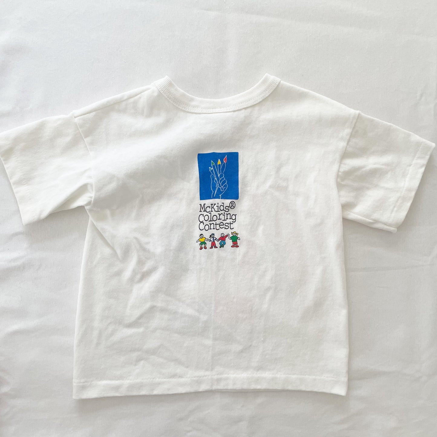 McKids Coloring Contest Graphic Tee • 4T - Yellow Clover Vintage Kids Clothes