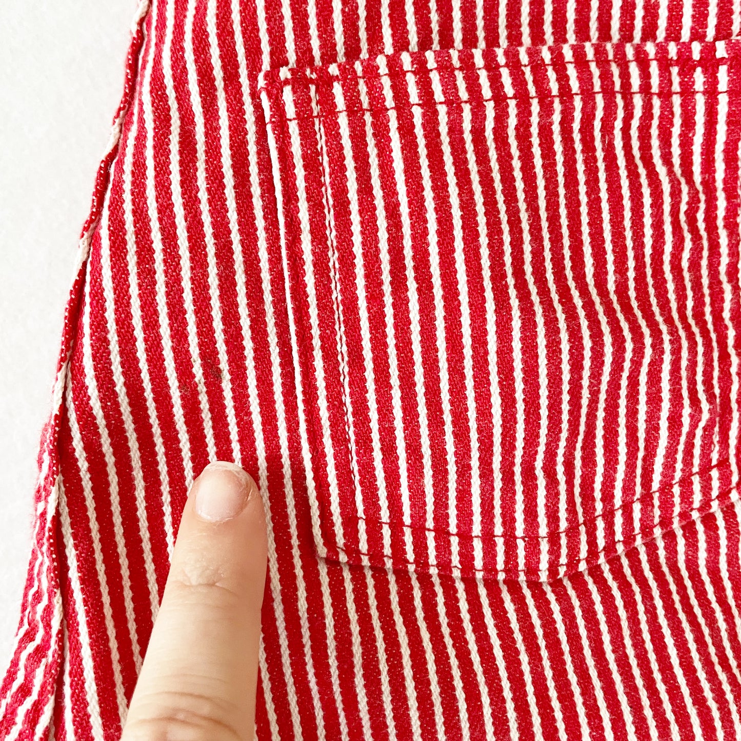 OshKosh Hickory Striped Shortalls