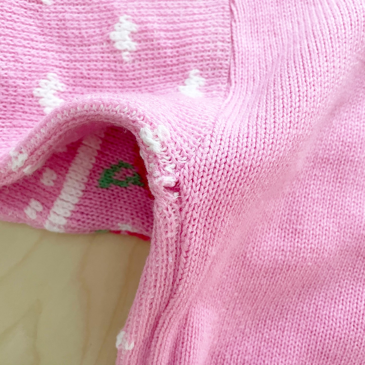 Vintage Barbie Sweater - Yellow Clover Vintage Kids Clothes