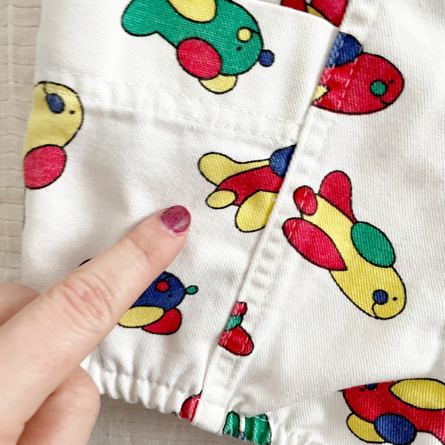 OshKosh Pudgy Planes Bubble Romper - Yellow Clover Vintage Kids Clothes