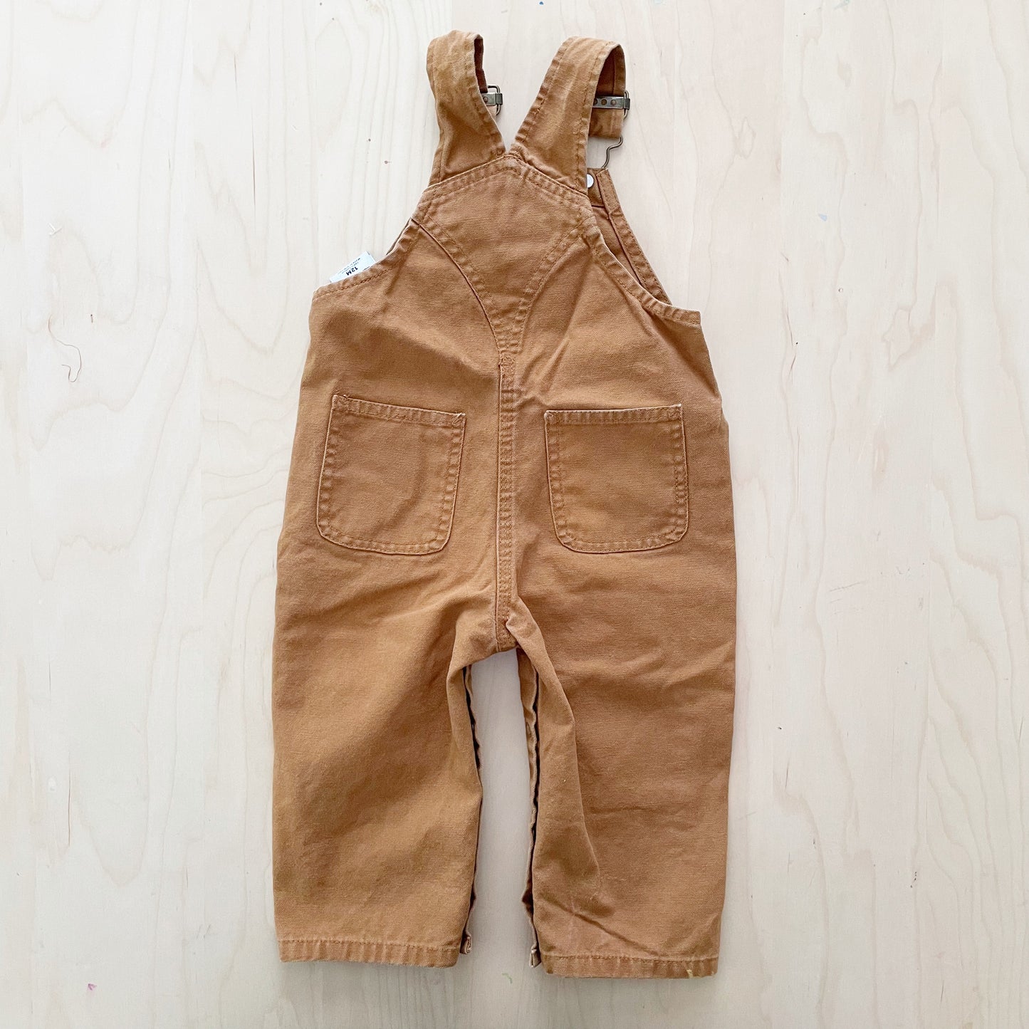 Carhartt Reinforeced Knee Overalls - Yellow Clover Vintage Kids Clothes
