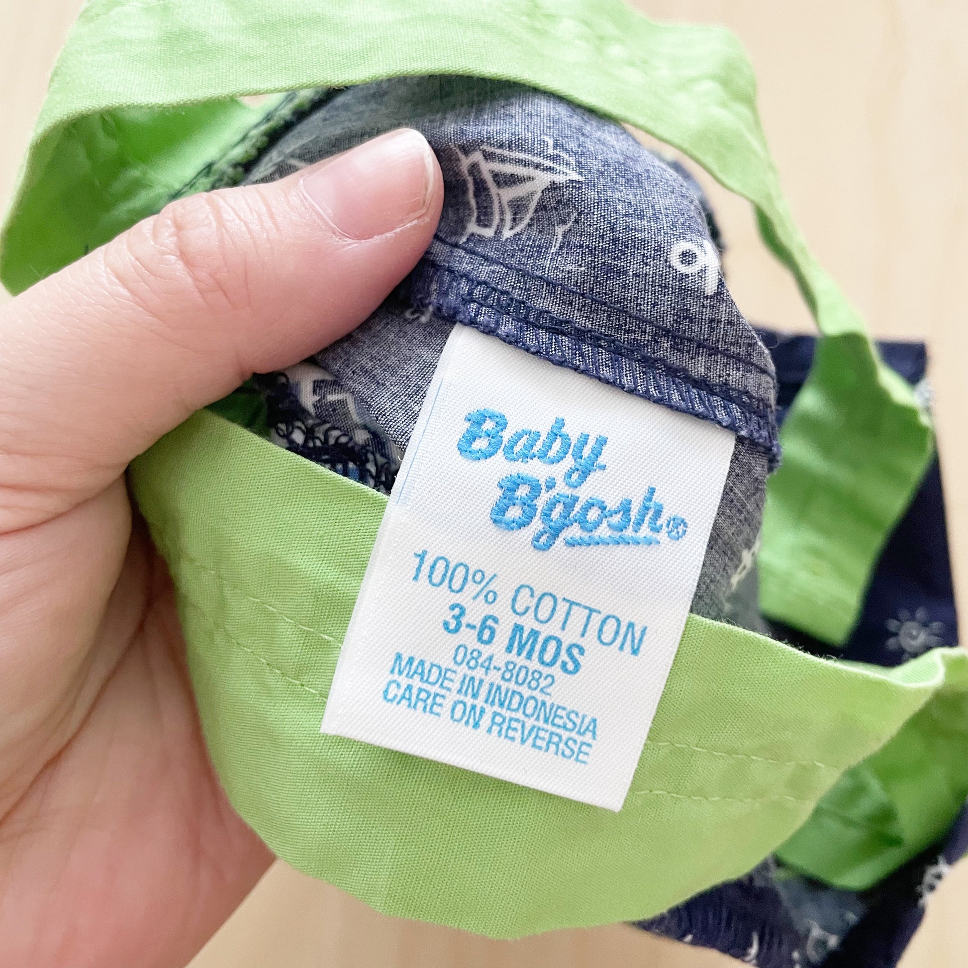 Baby B’gosh Nautical Cotton Bubble Romper - Yellow Clover Vintage Kids Clothes