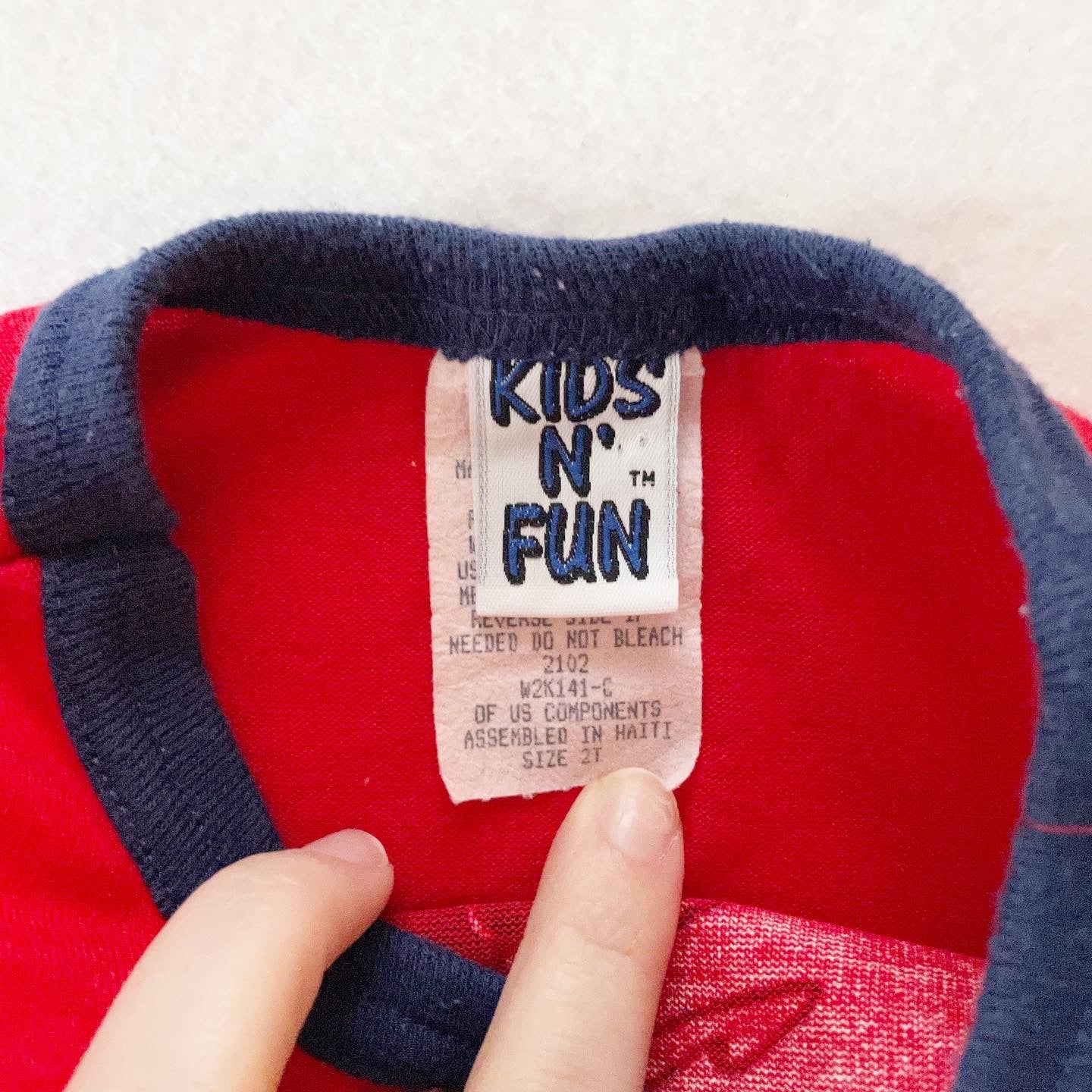 Kids N’ Fun Baseball Tank - Yellow Clover Vintage Kids Clothes