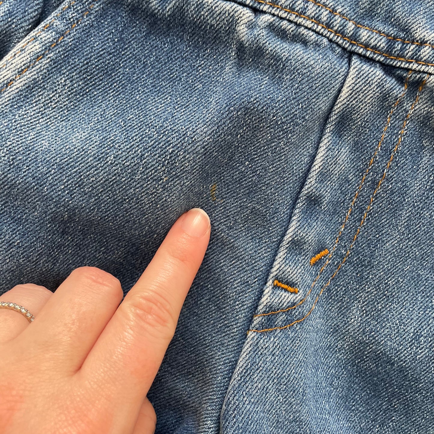 Levi’s Orange Tab Denim Shortalls