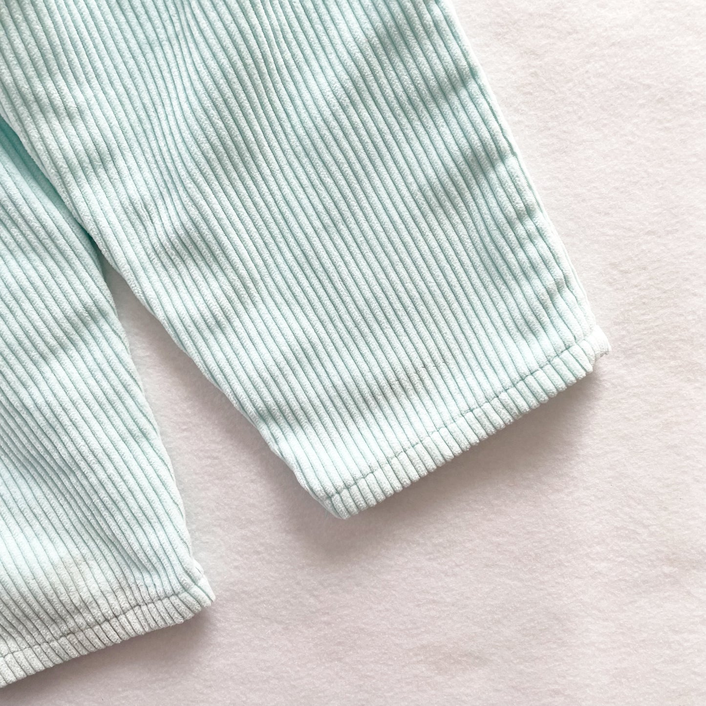 OshKosh Mint Chunky Cord Overalls
