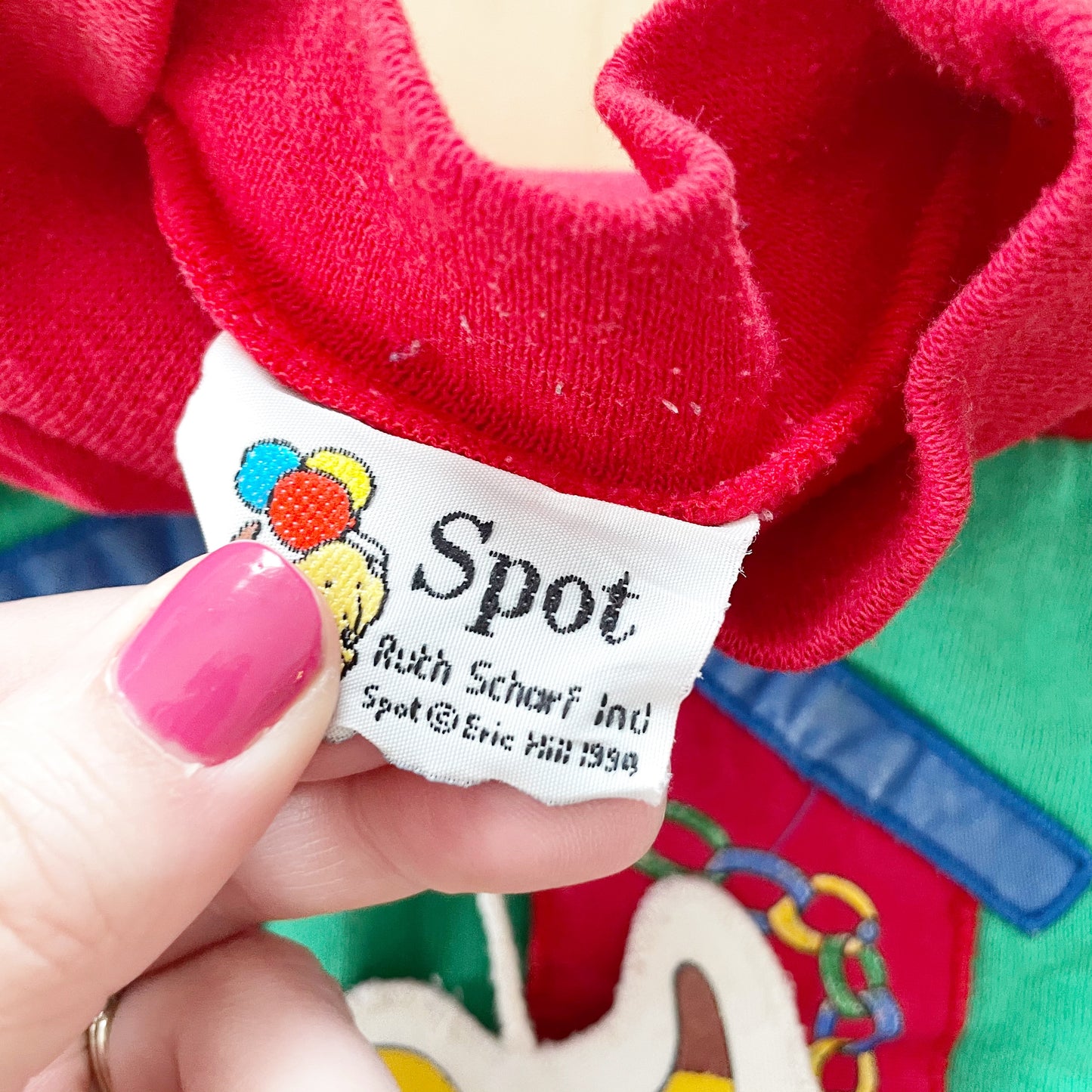 Vintage Spot Dog Sweatshirt - Yellow Clover Vintage Kids Clothes