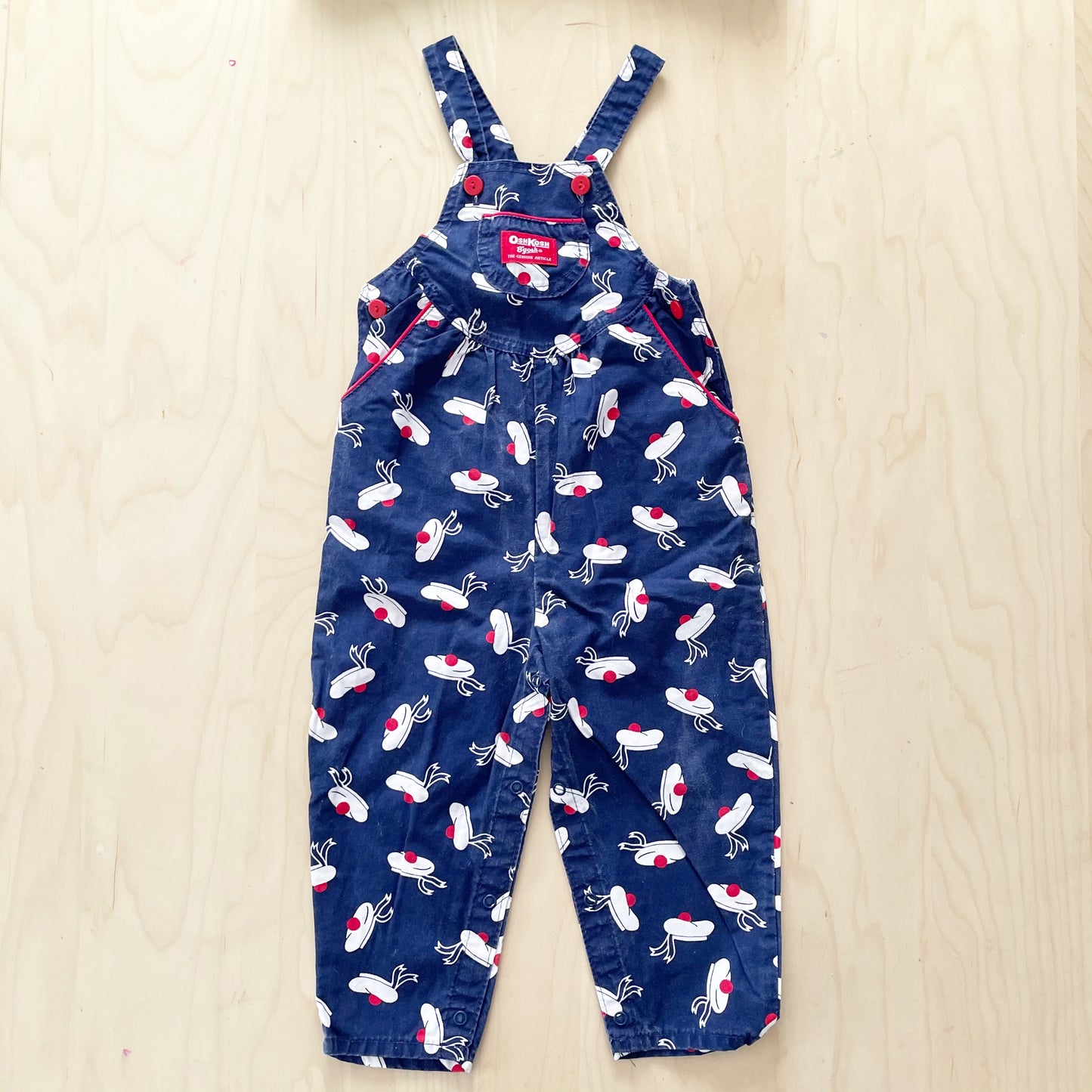 OshKosh Sailor Hat Overalls