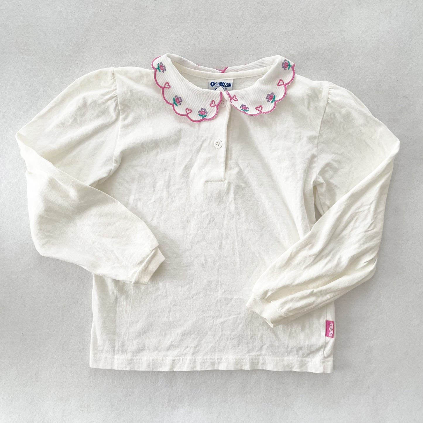 OshKosh Heart Collar Top