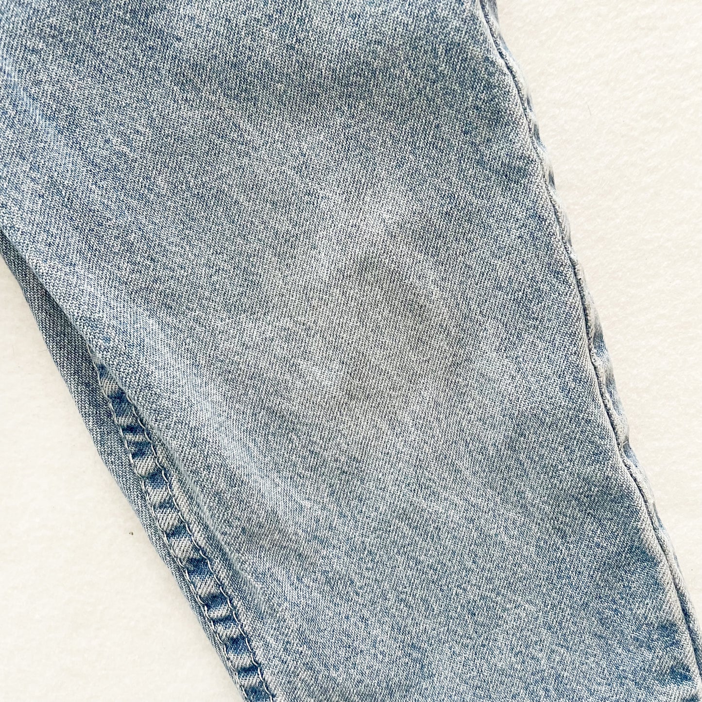 OshKosh Medium Light Wash Jeans - Yellow Clover Vintage Kids Clothes