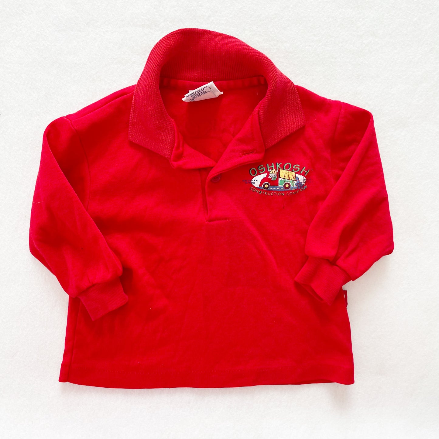 OshKosh Construction Mouse Polo