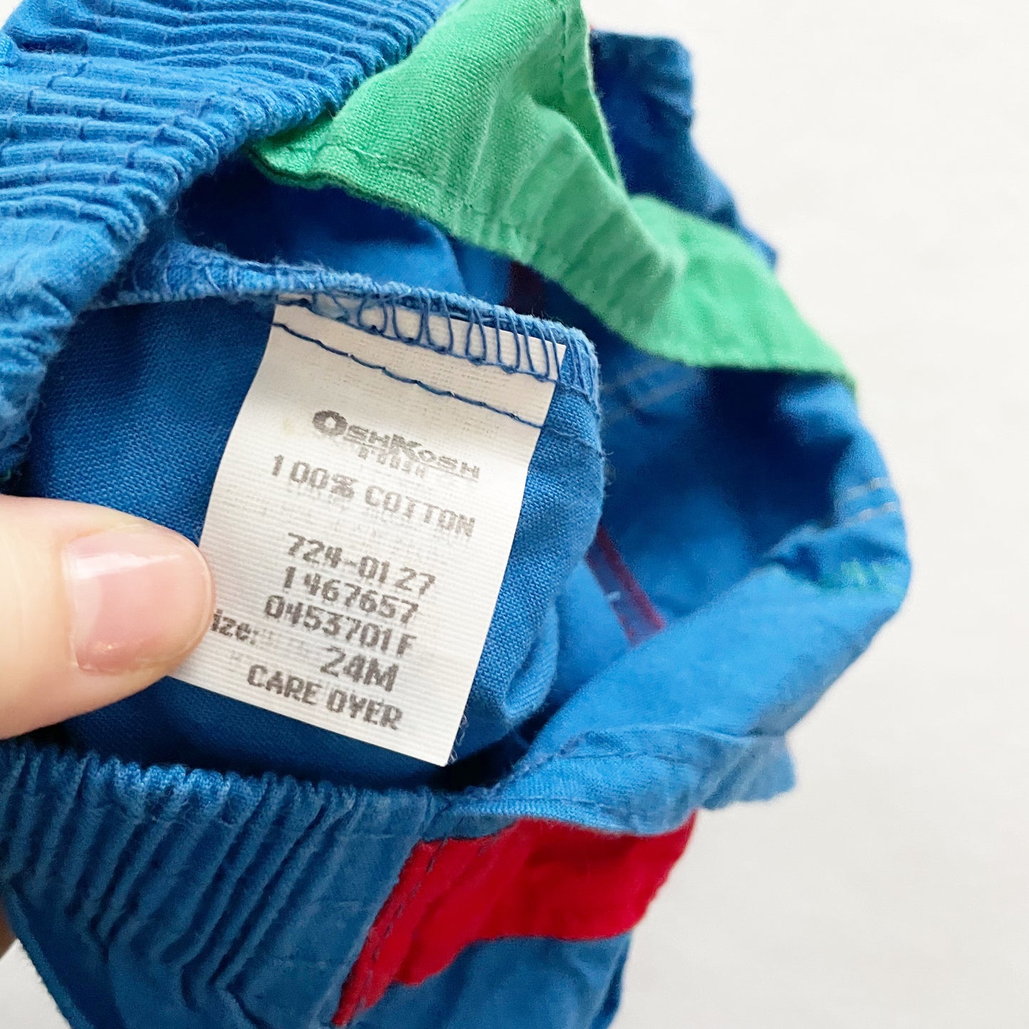 OshKosh Colorblock Shortalls