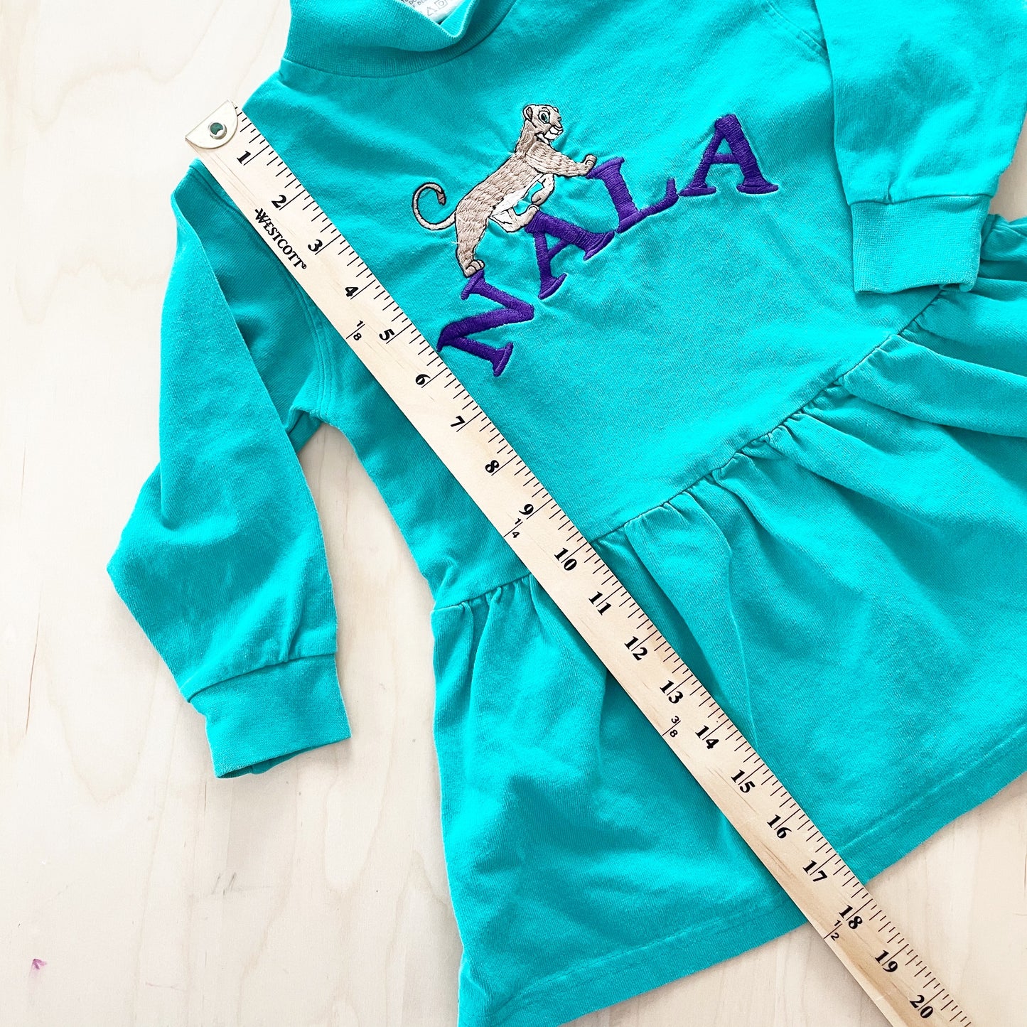Disney Store Lion King Nala Tunic Top - Yellow Clover Vintage Kids Clothes
