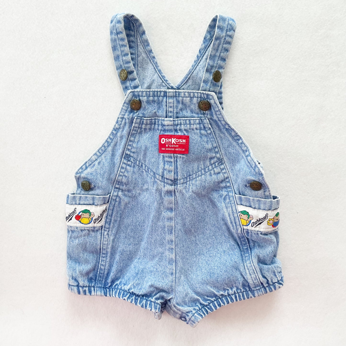 OshKosh Baseball Bears Bubble Overalls