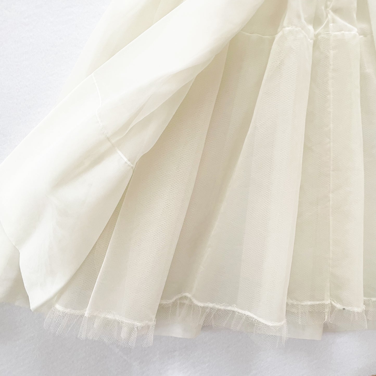 Sheer Lace Appliqué Dress