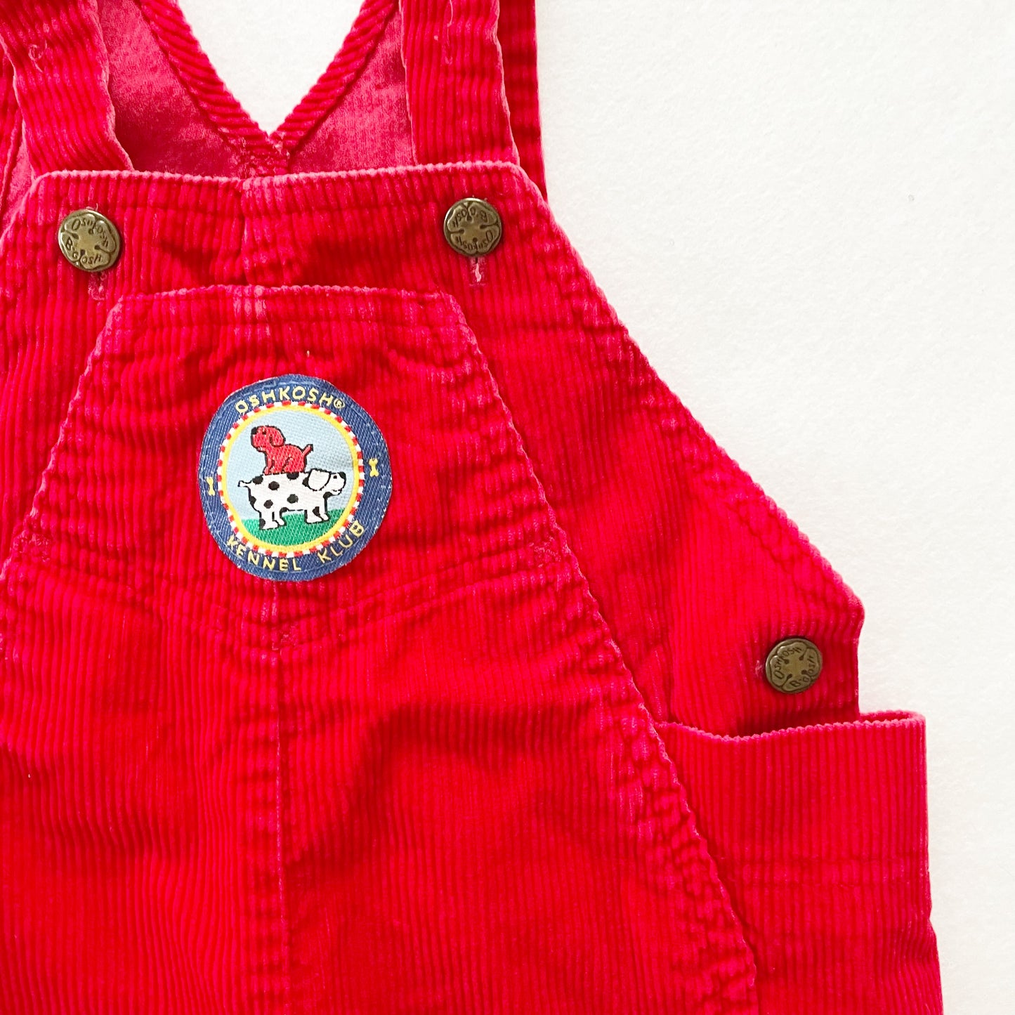 OshKosh Kennel Klub Jogger Cord Overalls