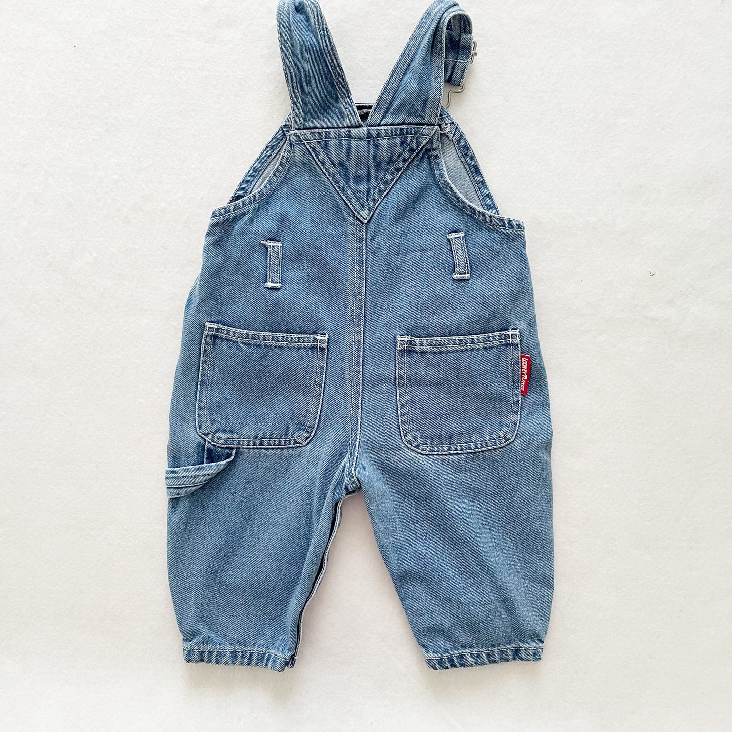 Looney Tunes Overalls - Yellow Clover Vintage Kids Clothes