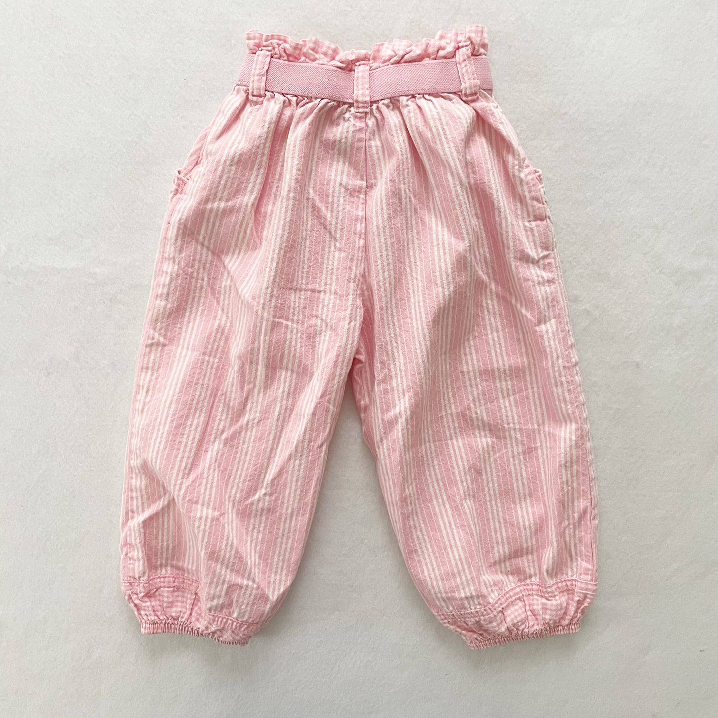 OshKosh Striped Flower Patch Pants