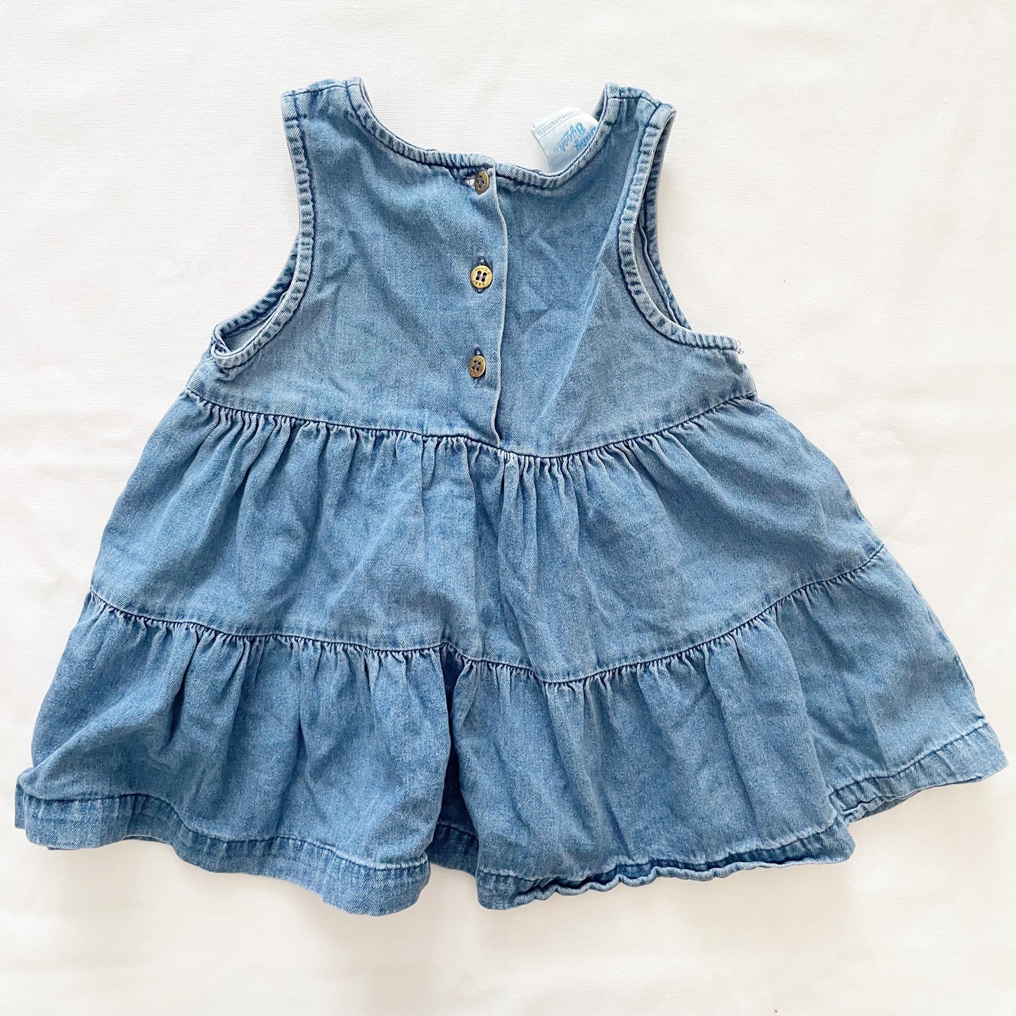 Baby B’gosh Fruit Embroidered Twirl Dress