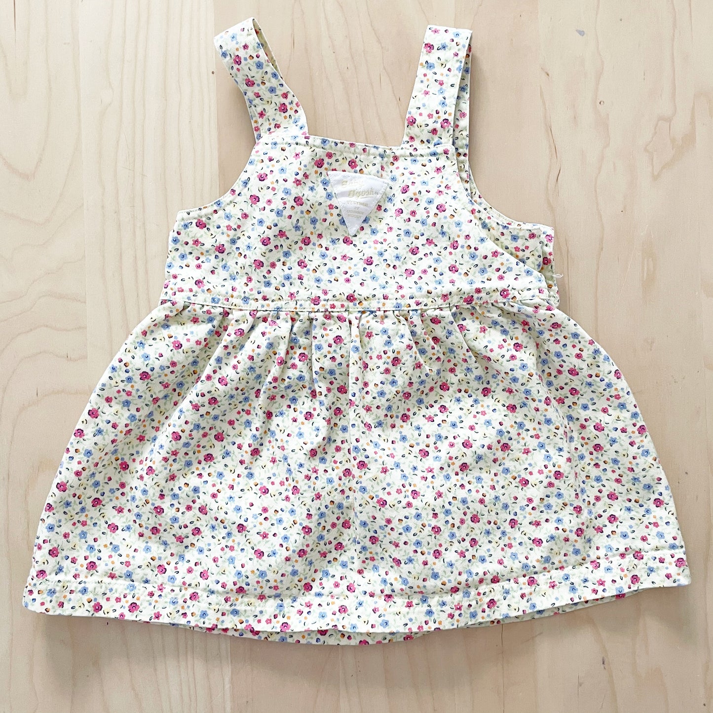 Retro Baby B’gosh Yellow Floral Skirtall