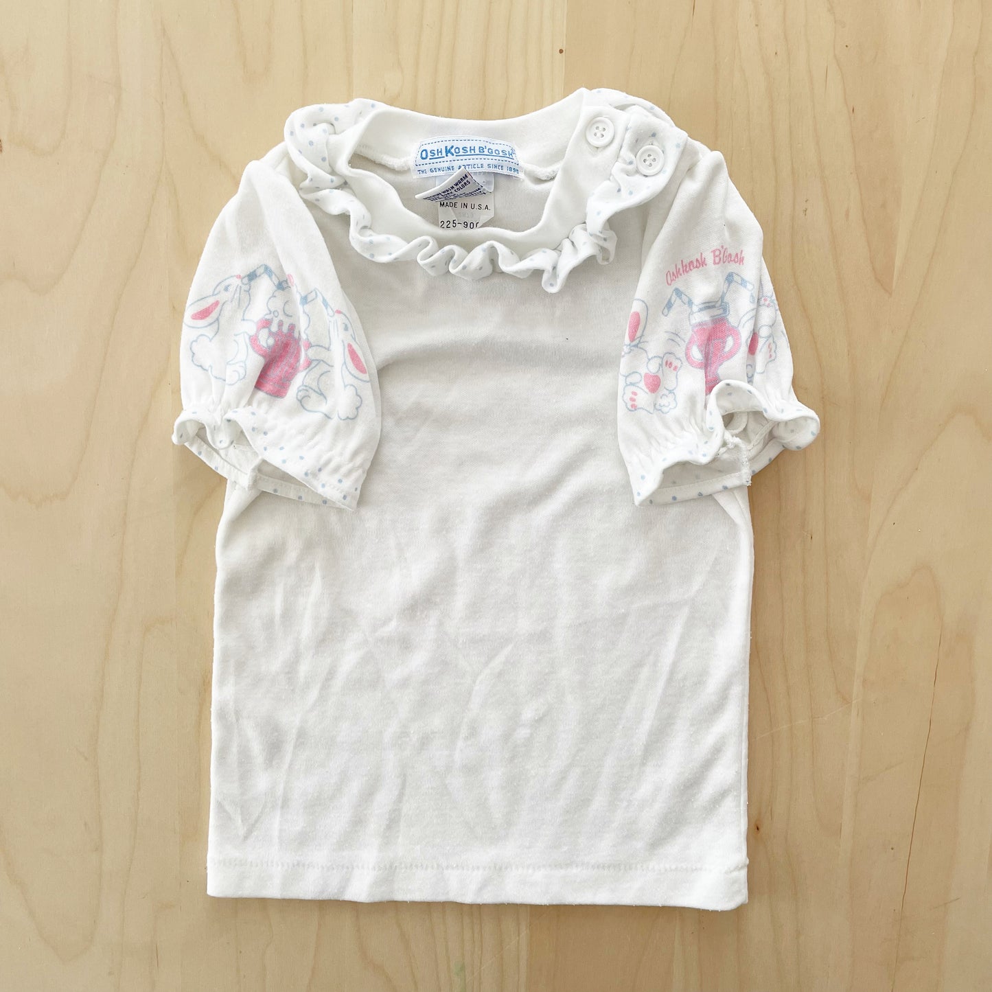 Vintage OshKosh Bunny Soda Fountain Layer Tee