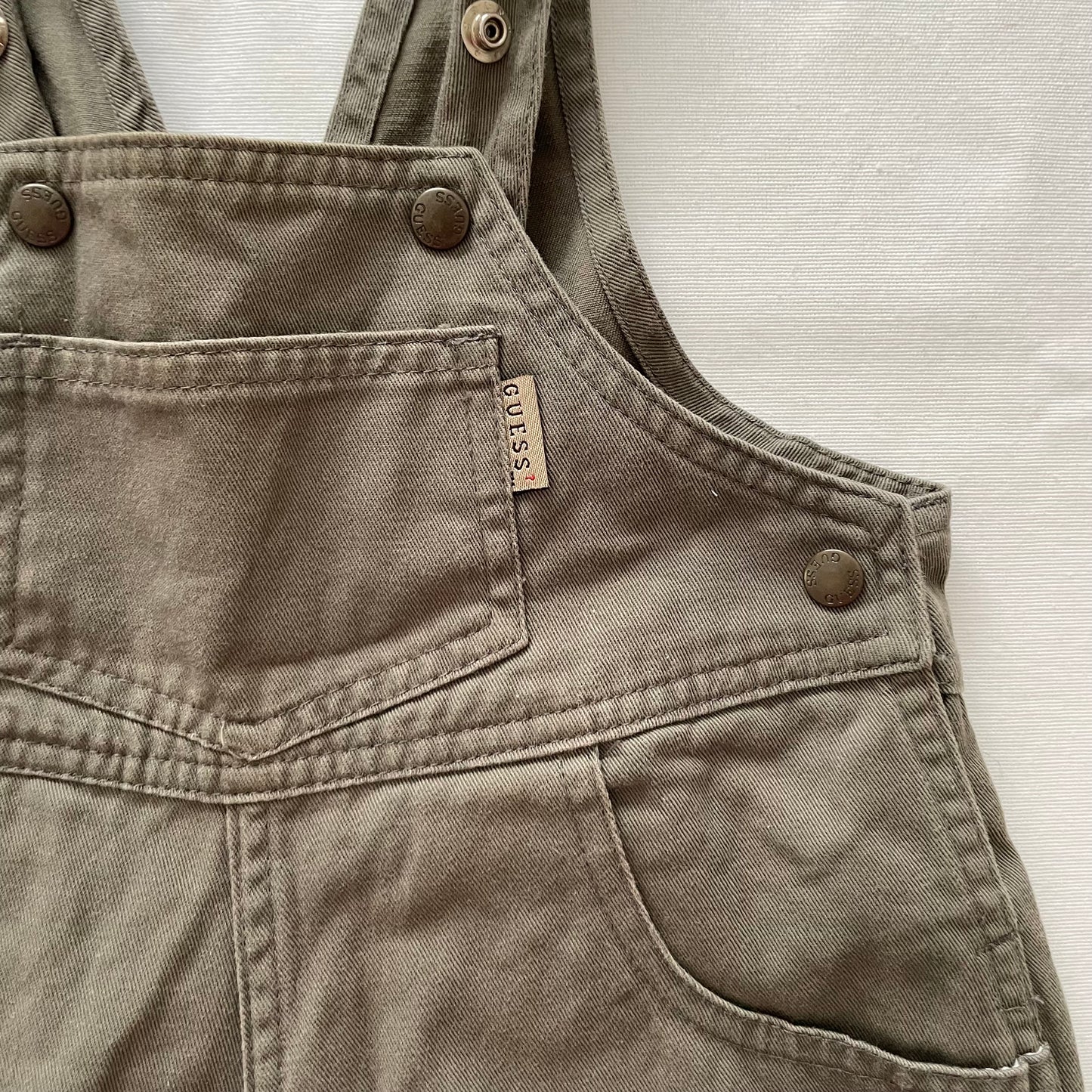 Guess Olive Green Overalls