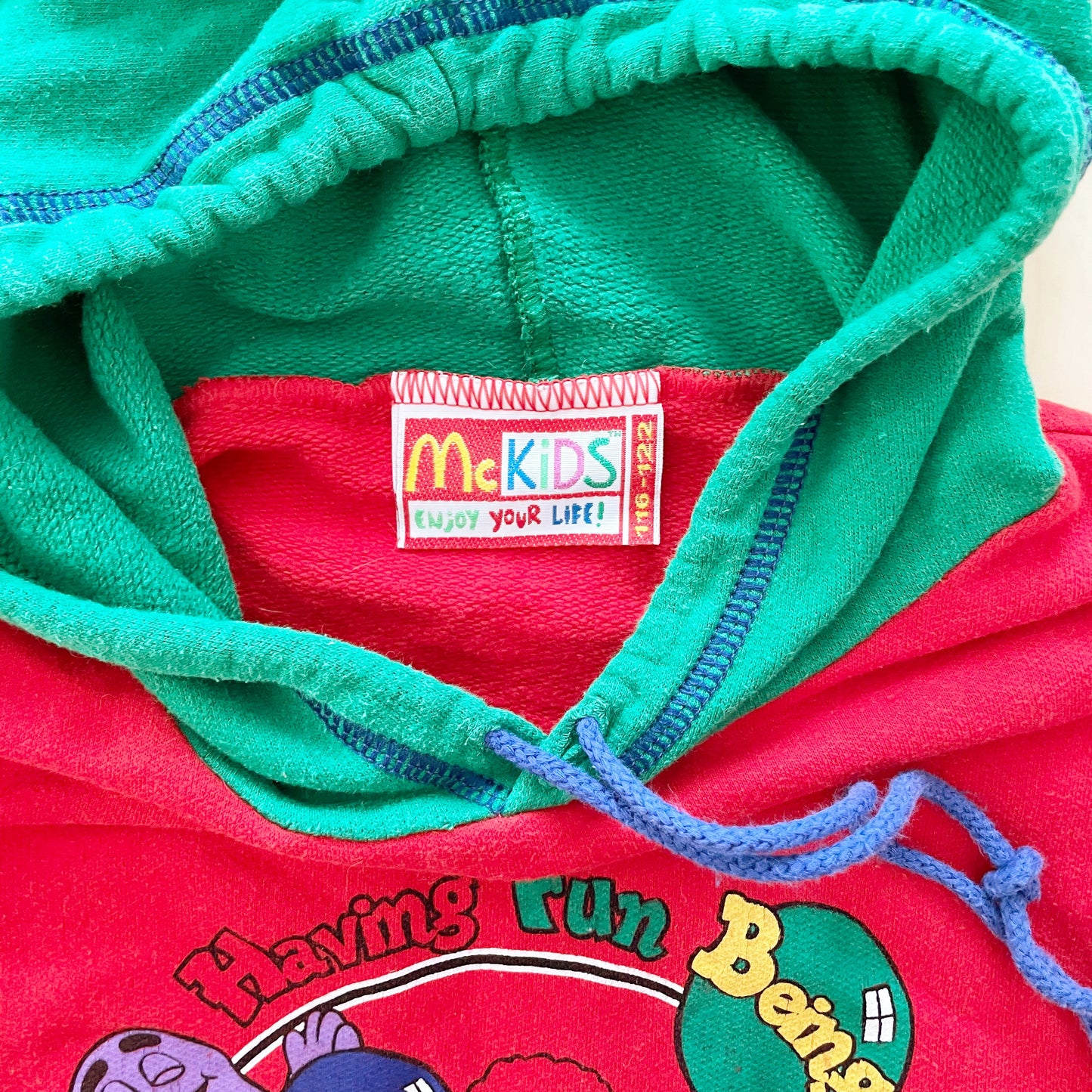 McKids McDonald’s Characters Sweatshirt - Yellow Clover Vintage Kids Clothes
