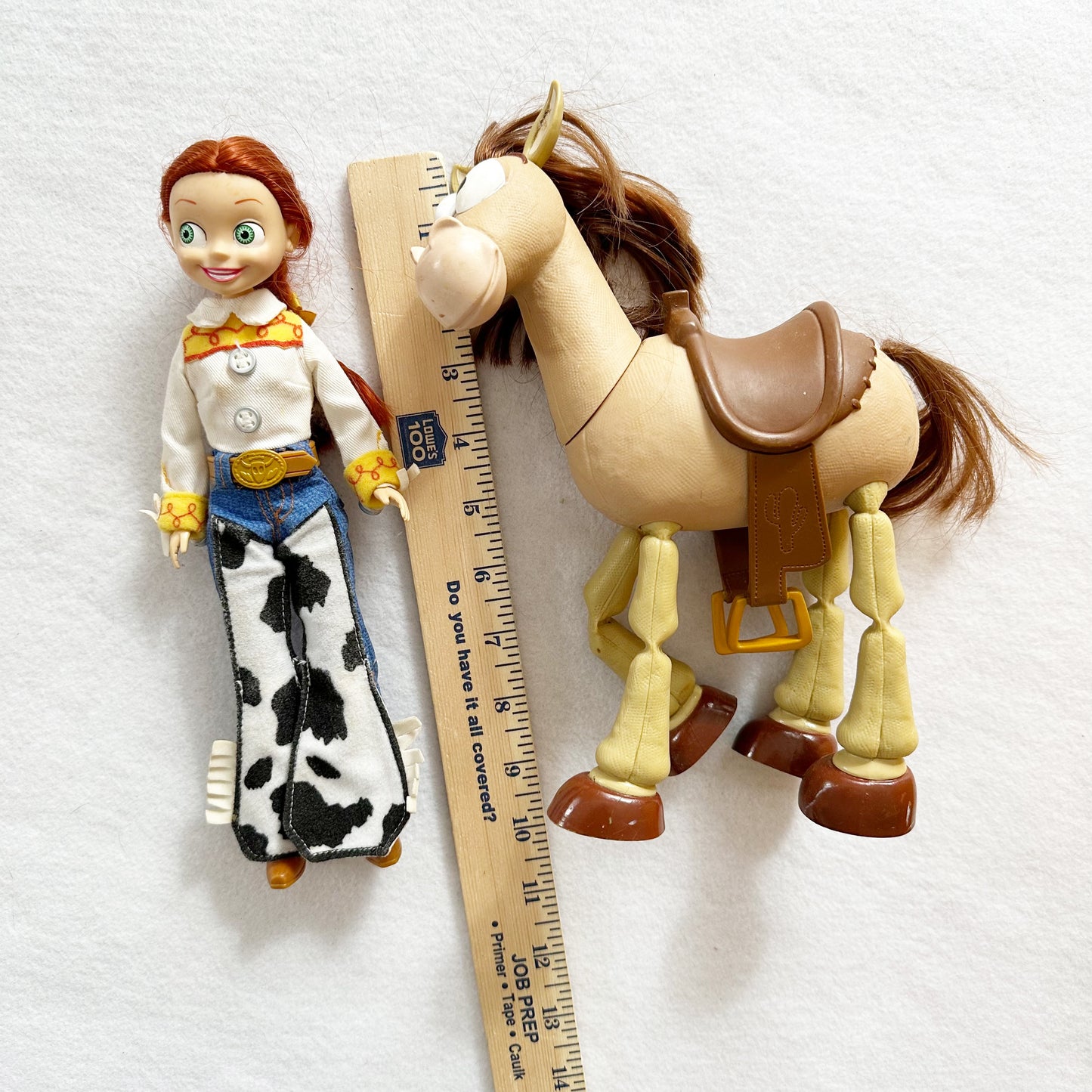2001 Disney Jessie + Bullseye Toys - Yellow Clover Vintage Kids Clothes