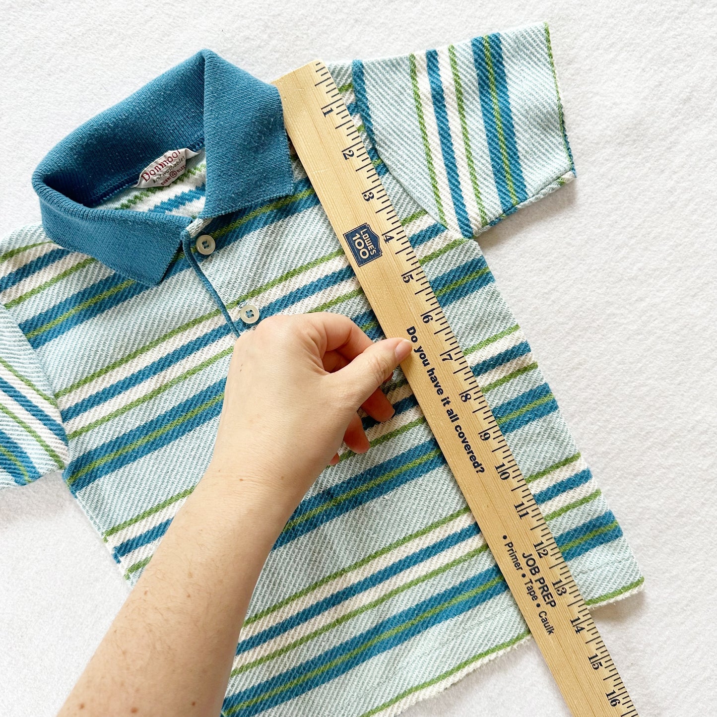 Donmoor Textured Striped Polo