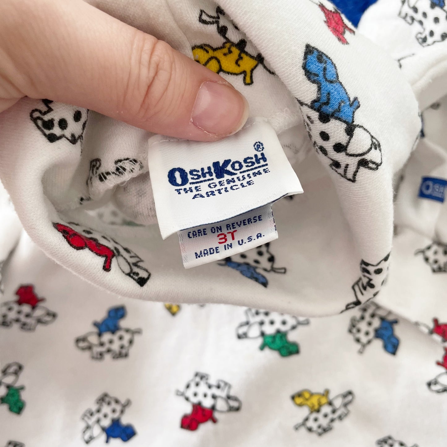 OshKosh Kennel Club Puppy Bundle Set - Yellow Clover Vintage Kids Clothes