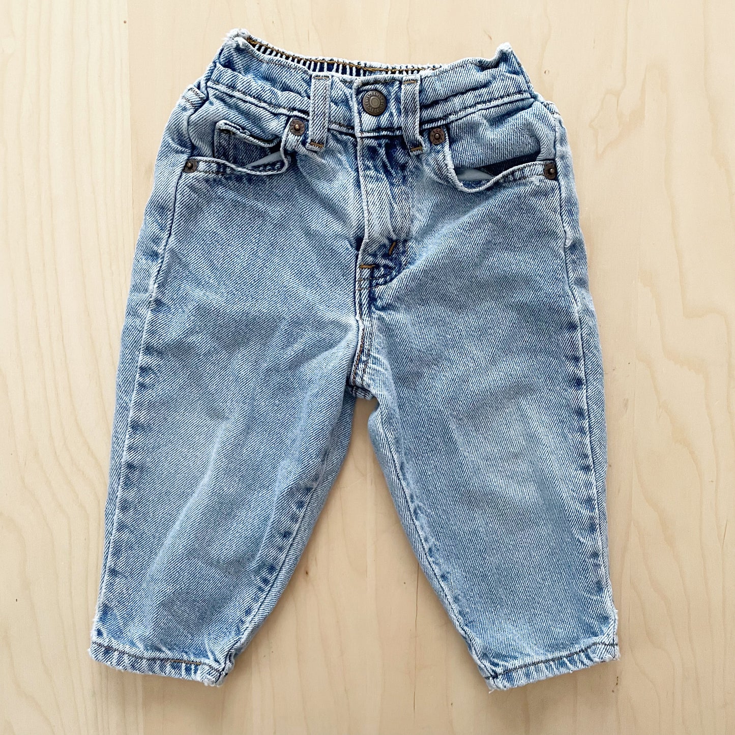 Levi’s Light Wash Orange Tab Jeans