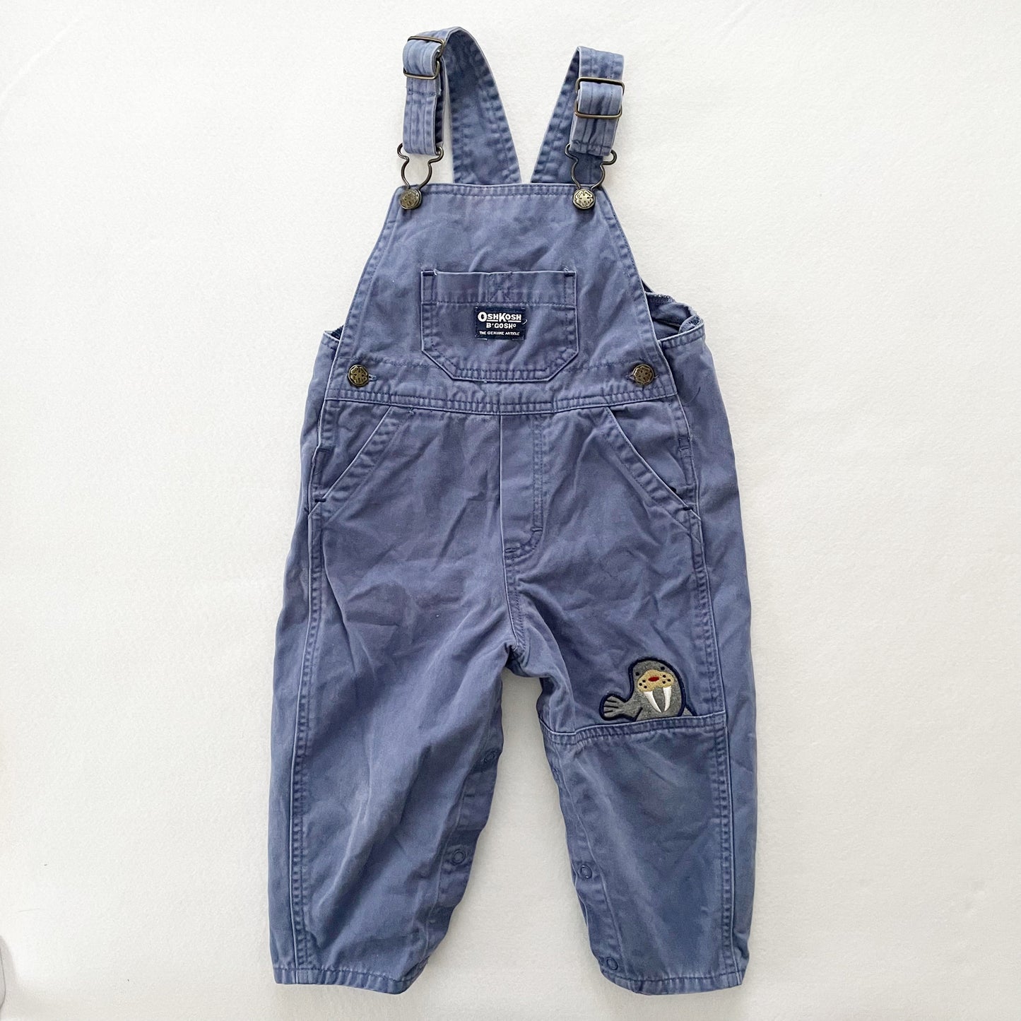 OshKosh Walrus Patch Overalls