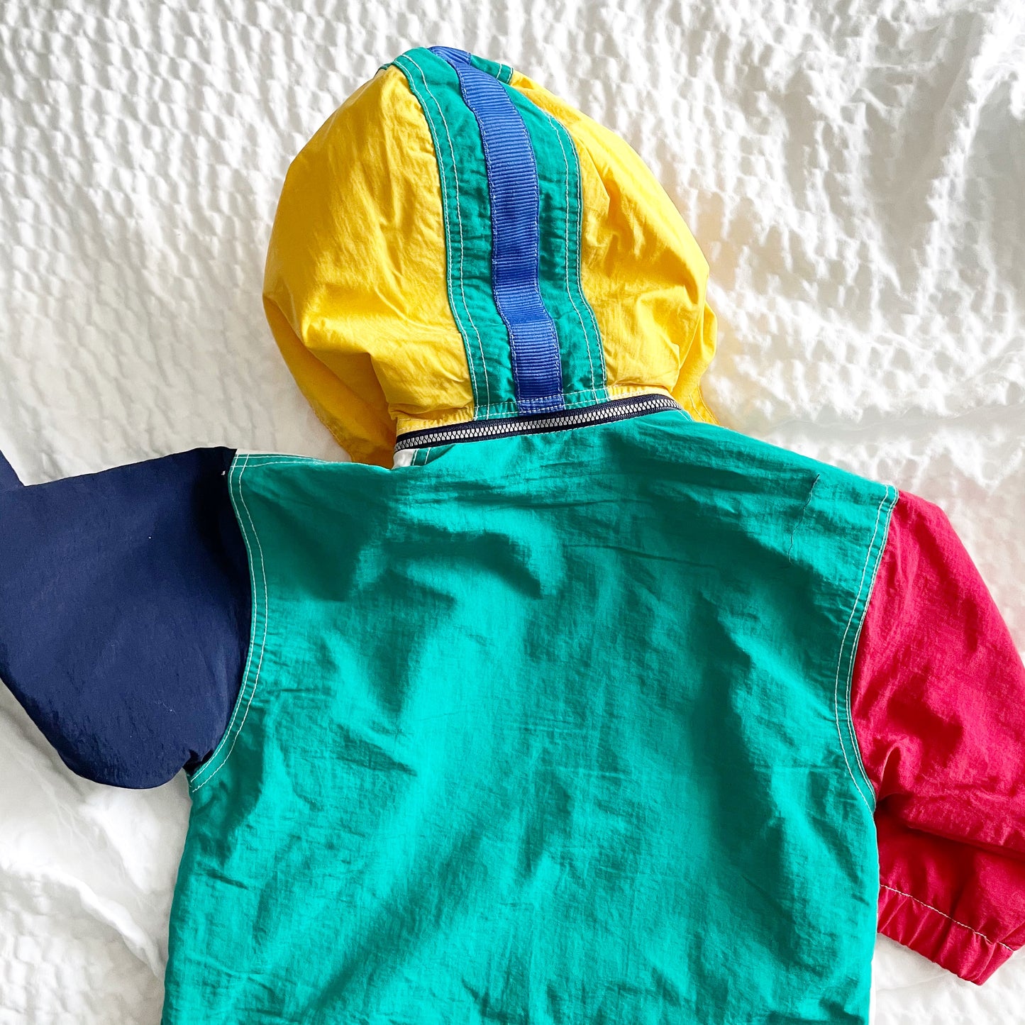 Gymboree Colorblock Jacket - Yellow Clover Vintage Kids Clothes