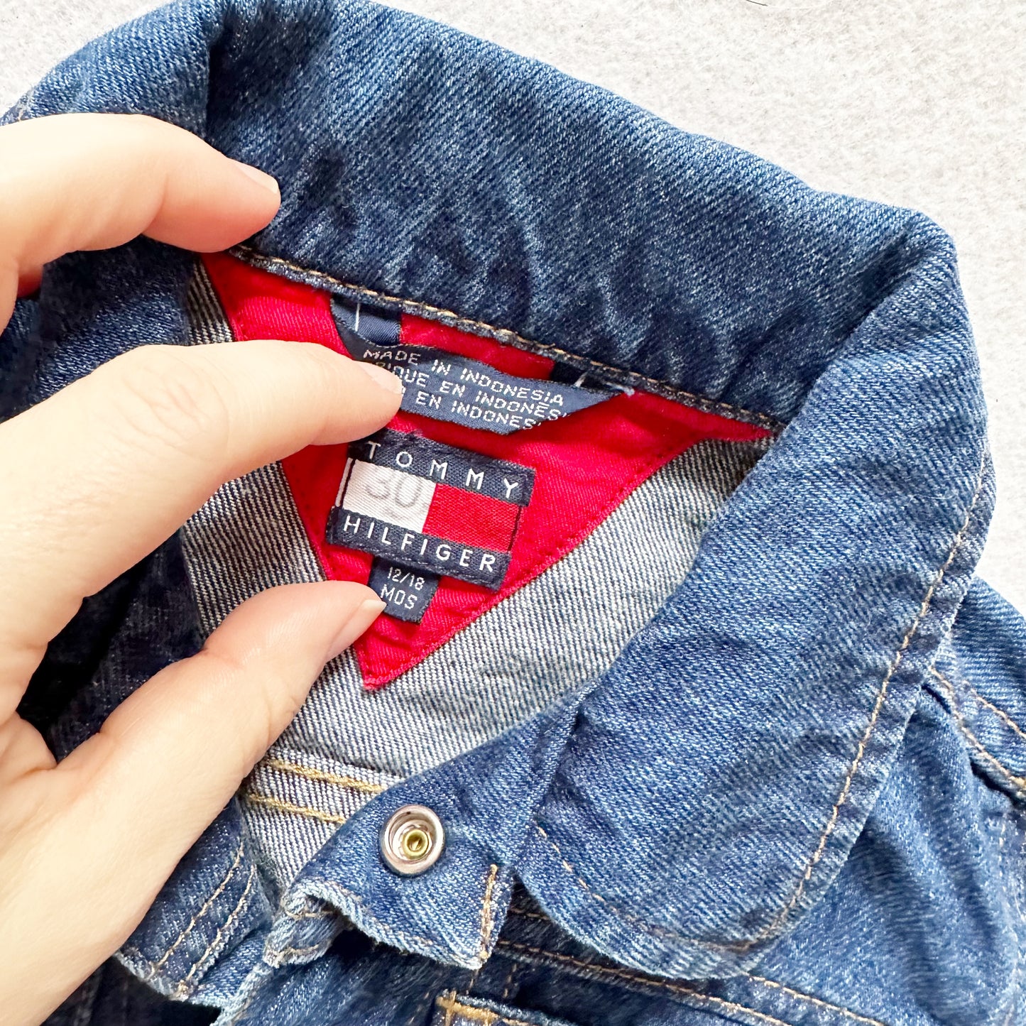 Y2K Tommy Lion Jacket - Yellow Clover Vintage Kids Clothes