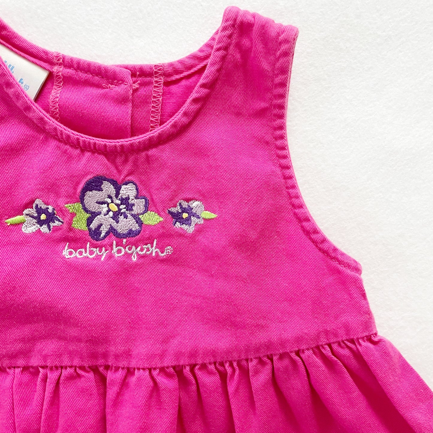 Baby B’gosh Flower Embroidered Dress