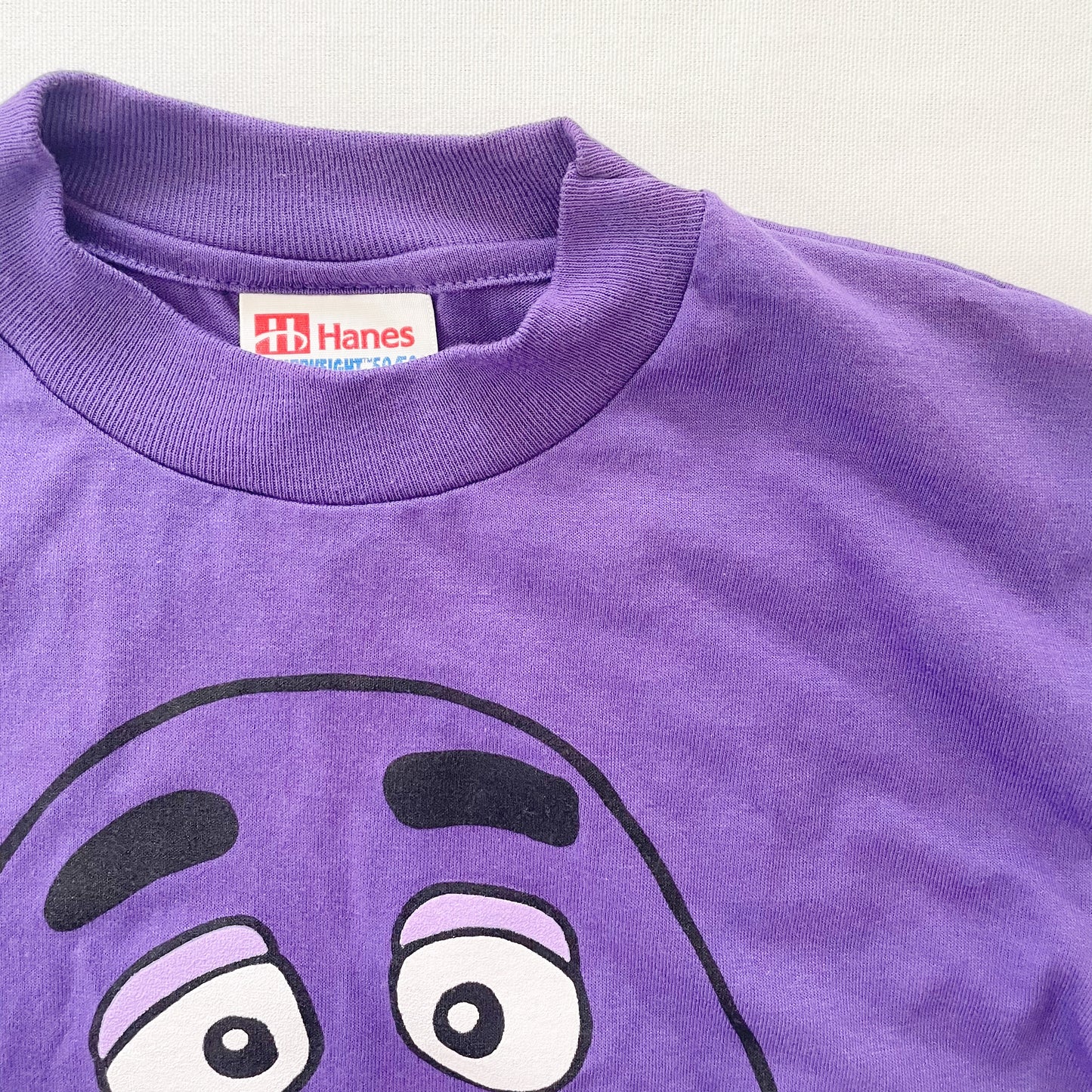 McDonald’s Grimace Graphic Tee • 6/8y - Yellow Clover Vintage Kids Clothes