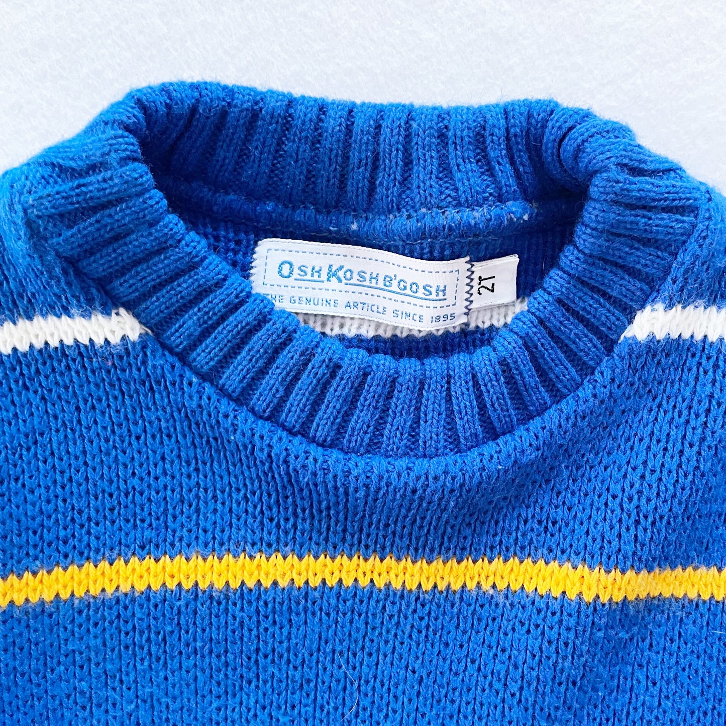 OshKosh Blue Stripe Sweater