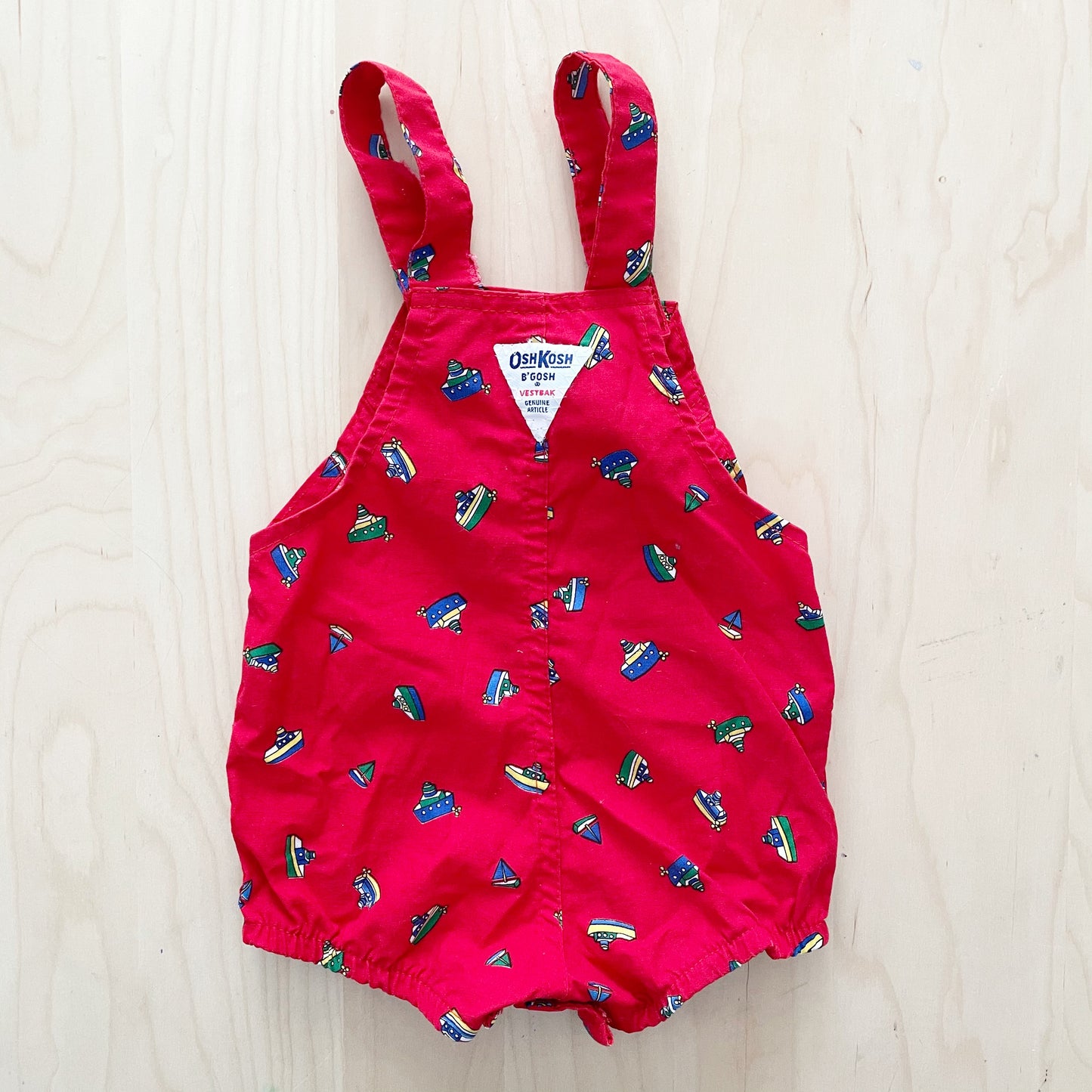 OshKosh Boat Print Bubble Romper